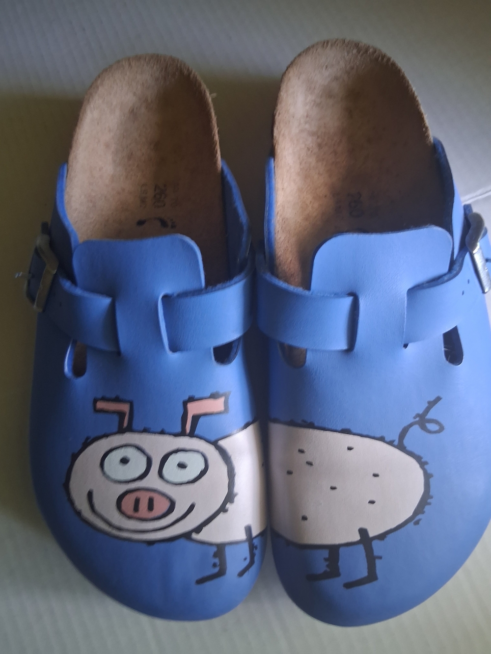 Birkenstock Birki's Woodby Pig Boston Mules Clogs Women's Size 9/Men 7/EU 40 - Picture 2 of 15